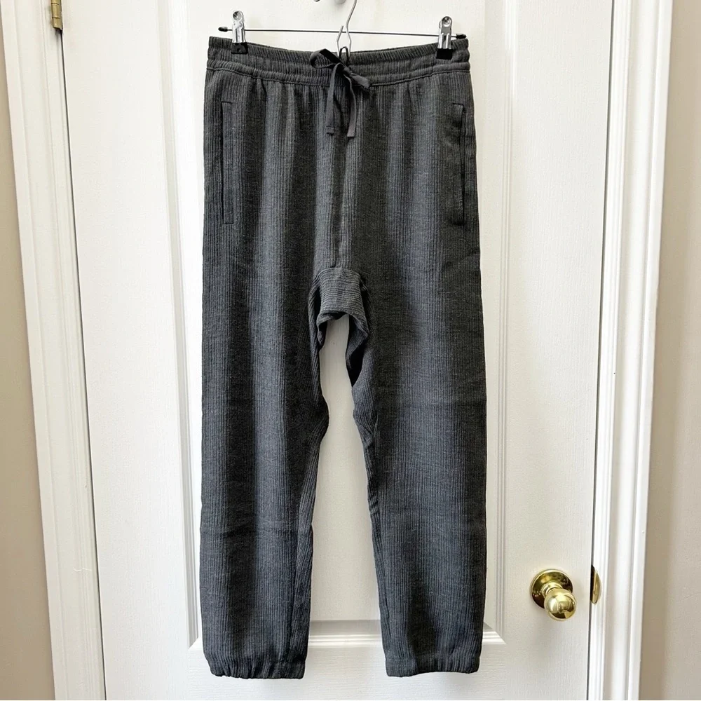Zara Women’s Jogger Pants Slouchy Loungewear Cozy Casual Graphite Grey Size XS - Picture 7 of 16